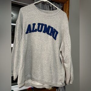 Worn once, like brand new, size small but oversized.